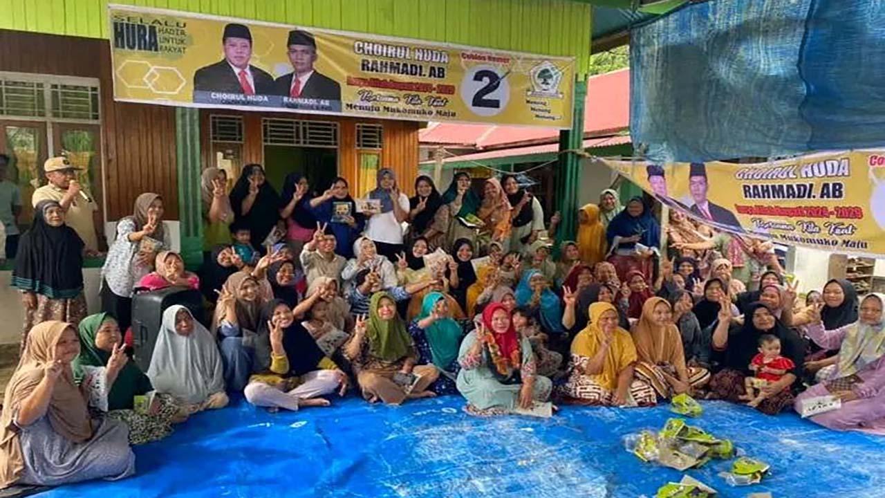 Kampanye Paslon Bupati Huda - Rahmadi Disambut Meriah, Mental Lawan Down