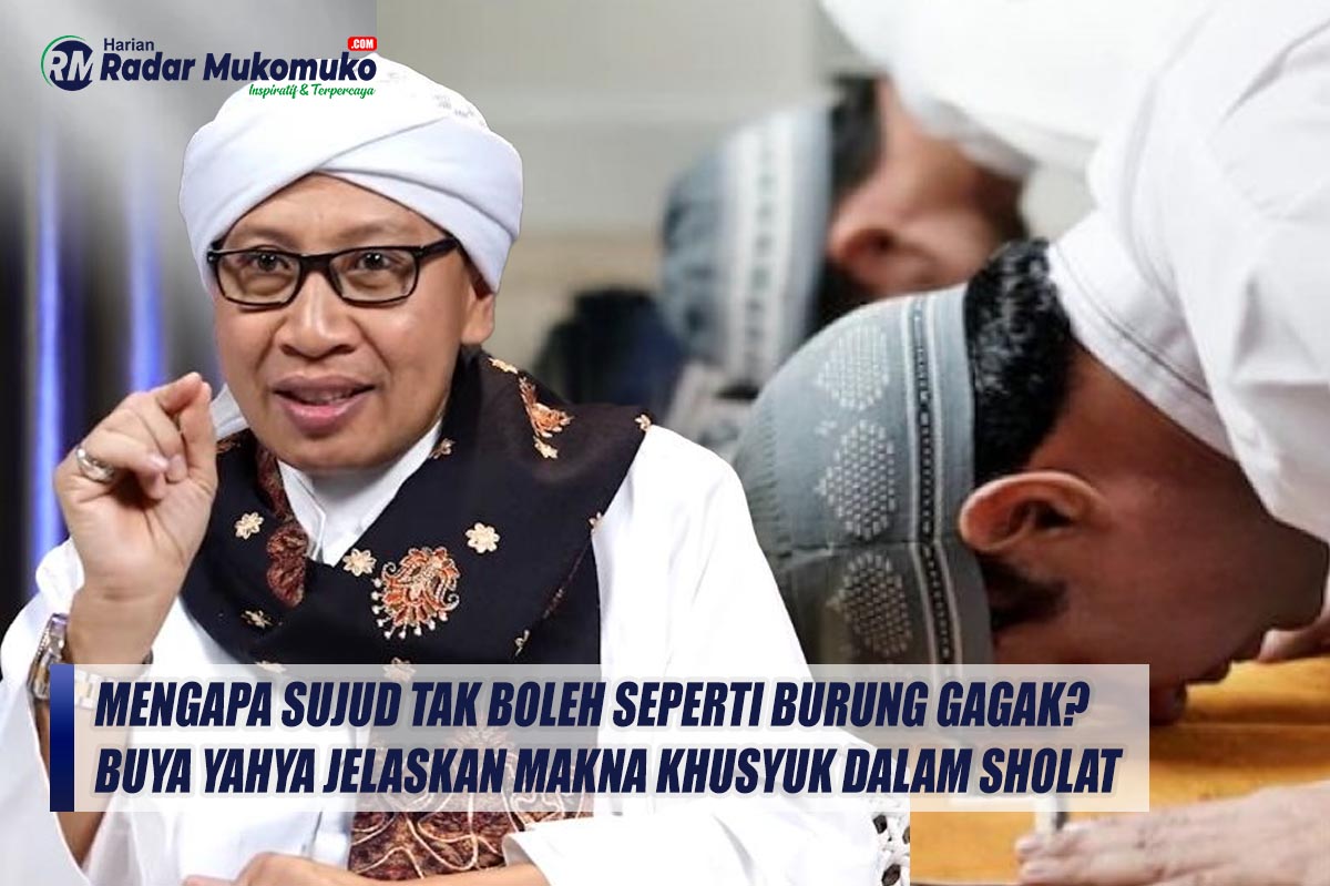 Mengapa Sujud Tak Boleh Seperti Burung Gagak? Buya Yahya Jelaskan Makna Khusyuk dalam Sholat