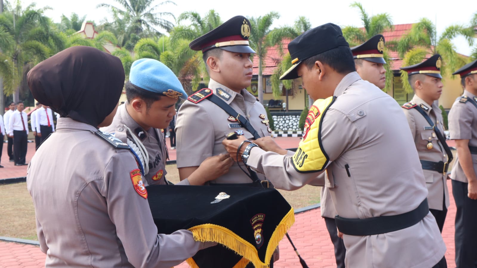 Gerbong Mutasi Polri Bergulir, Dua Jabatan Perwira di Polres Mukomuko Wajah Baru