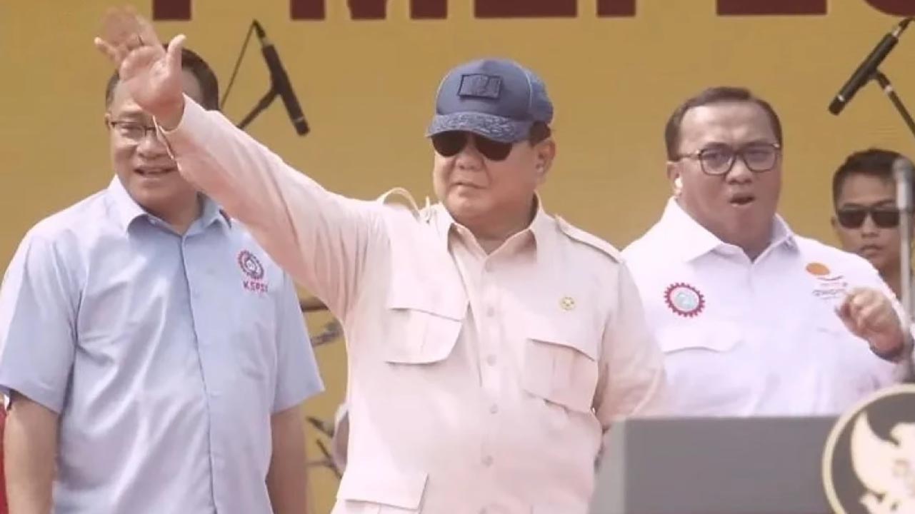 Janji Prabowo Bagi Para Buruh, Hapus Outsorcing Hingga Soal UUPPRT