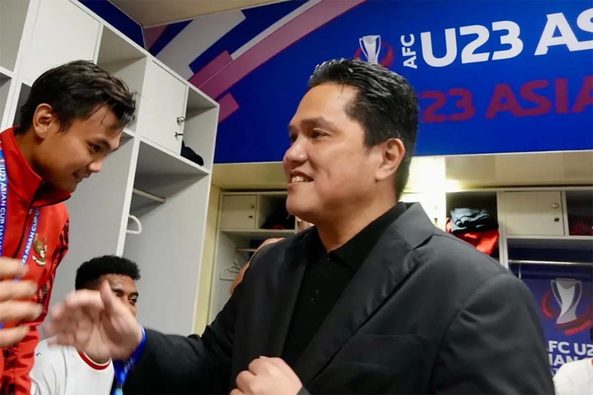 Ucap Erick Thohir Di Paris, Kami Pernah Mengukir Sejarah Sepak Bola Disini