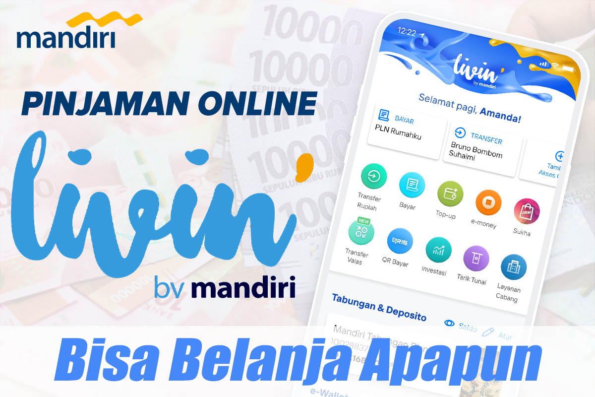 Pinjol Paylater Aplikasi Livin’ by Mandiri, Bisa Belanja Apapun Hingga Rp 20.000.000, Bayar Nanti