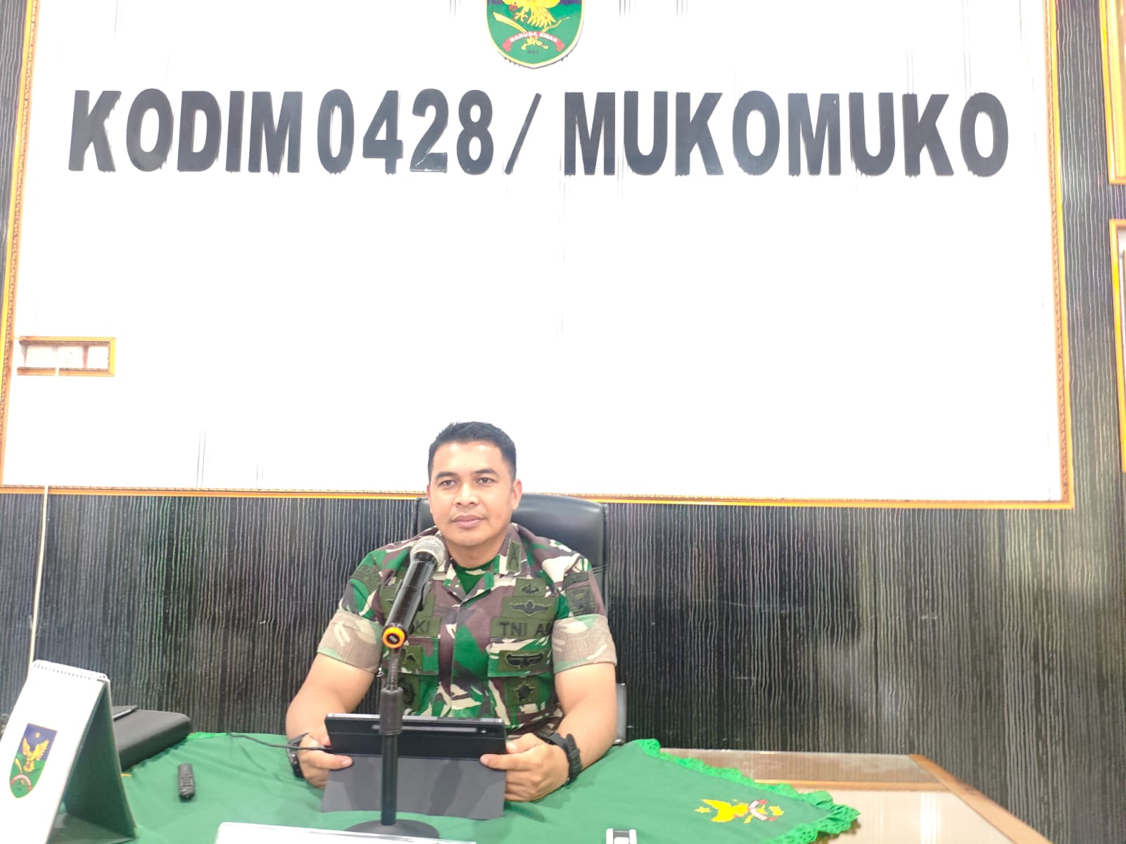 Dikomandoi Dandim 0428 Mukomuko, Pembangunan Gedung Kopdes Merah Putih Gas Full