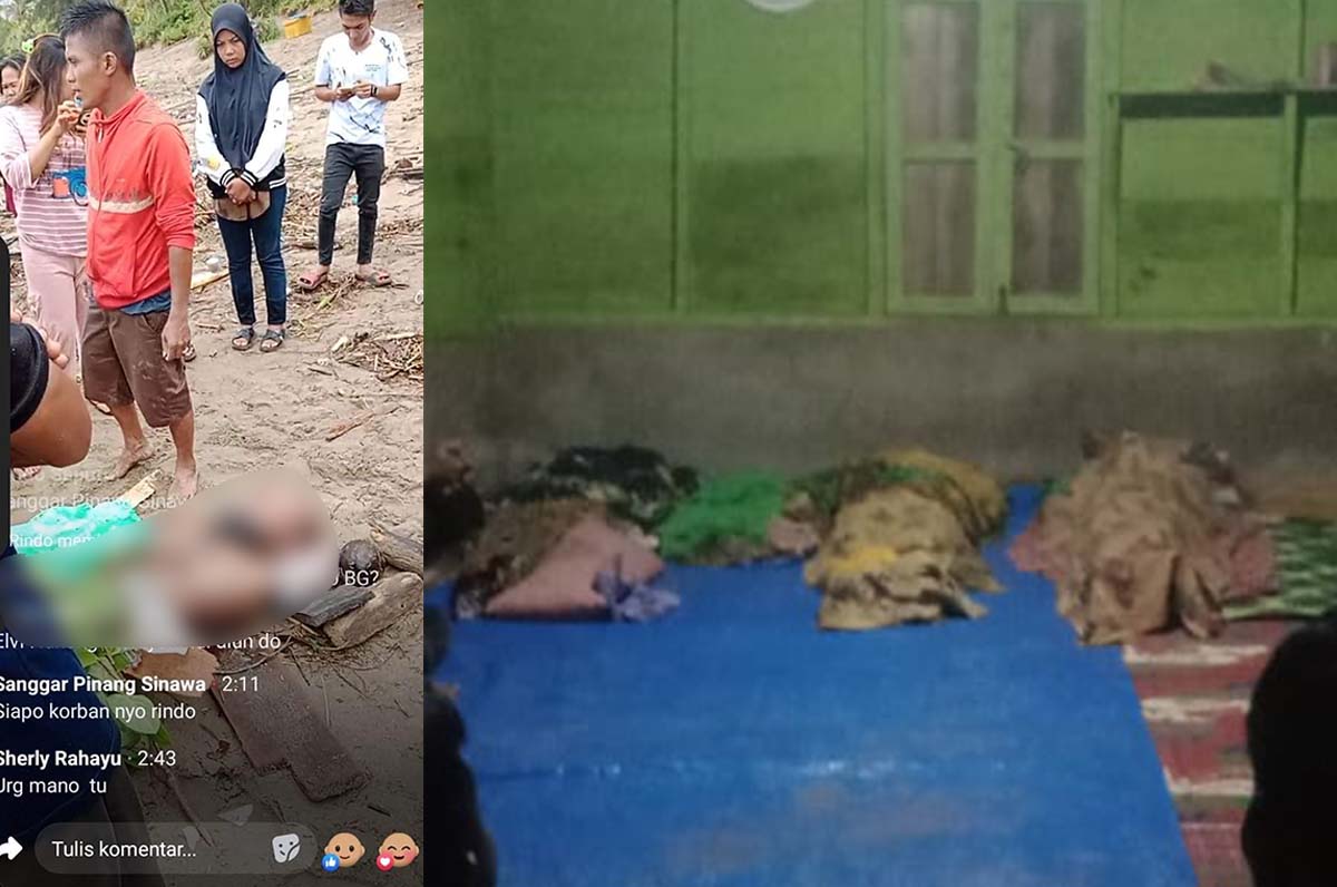 Kabar Duka dari Sumbar, Korban Galodo di Pesisir Selatan Sebagian Ditemukan Meninggal Dunia 