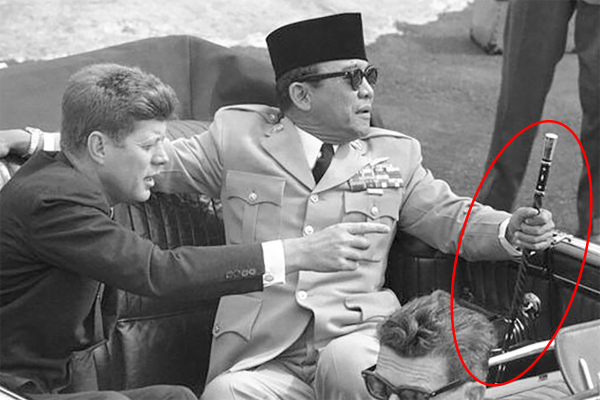 Kayu Pucang Kalak Bahan Tongkat Soekarno, Berasal Dari Sini dan Yang Asli Jika Diredam Terlihat Seperti Ular