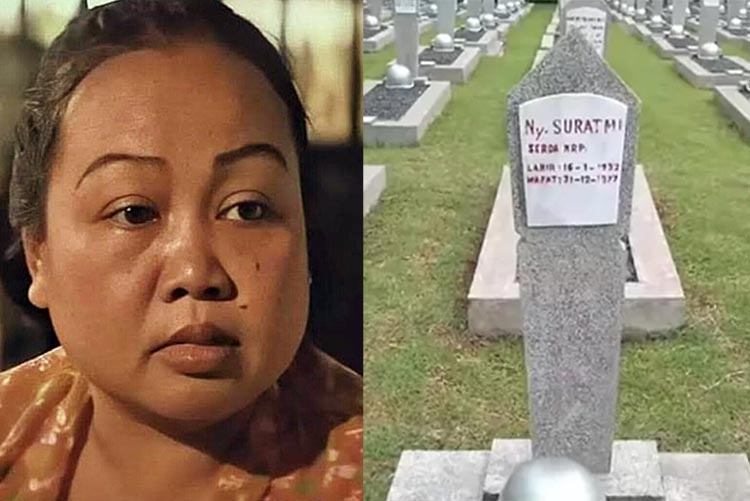 Suratmi, Aktris Lawak Yang Dimakamkan di Taman Makam Pahlawan, Ternyata Ini Alasannya