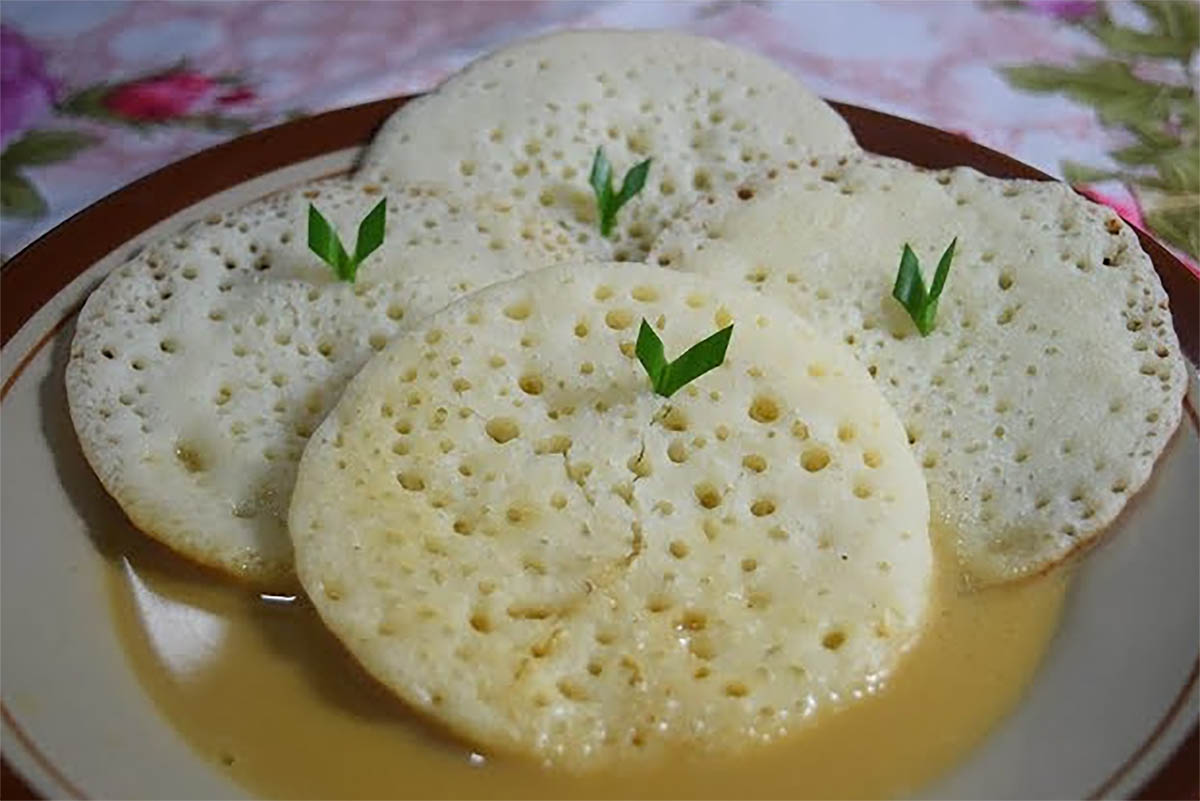 Enak dan Manis, Apam Kuah Jadi Pilihan Favorit Ketika Sarapan Pagi