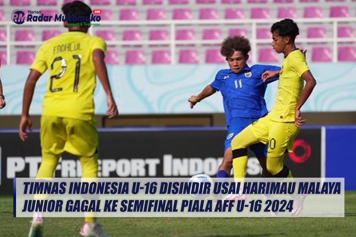 Timnas Indonesia U-16 Disindir Usai Harimau Malaya Junior Gagal ke Semifinal Piala AFF U-16 2024