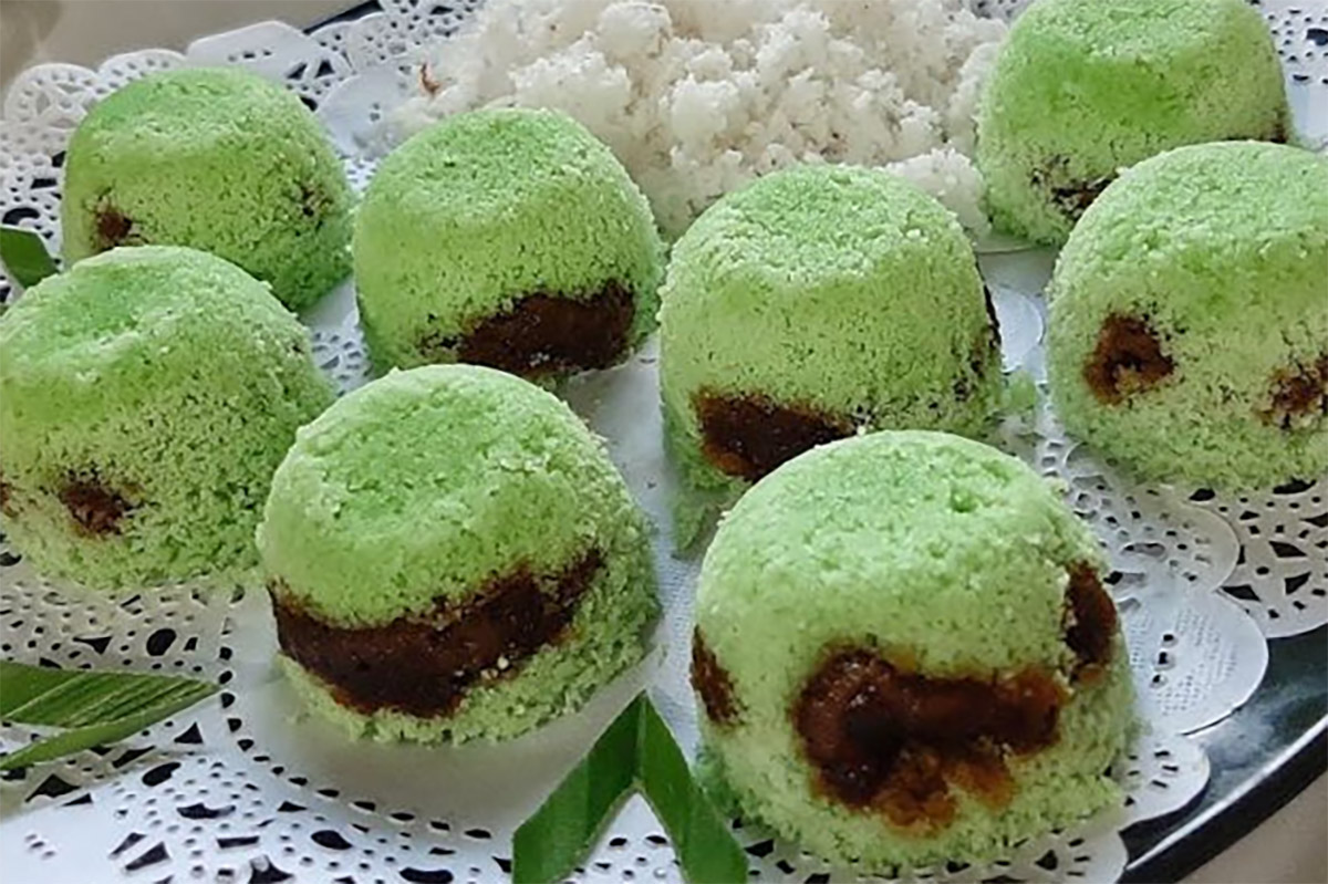 Resep Kue Putu Gula Merah Jadul Tanpa Cetakan Bambu, Cuma Pakai 5 Bahan Jadi Banyak