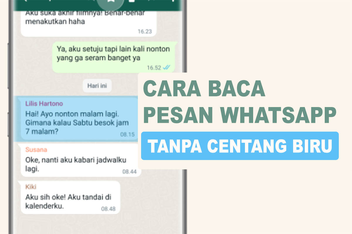 Biar Tidak Dianggap Sombong Jika Belum Dibalas, Begini Cara Baca Chat WA Tanpa Conteng Biru