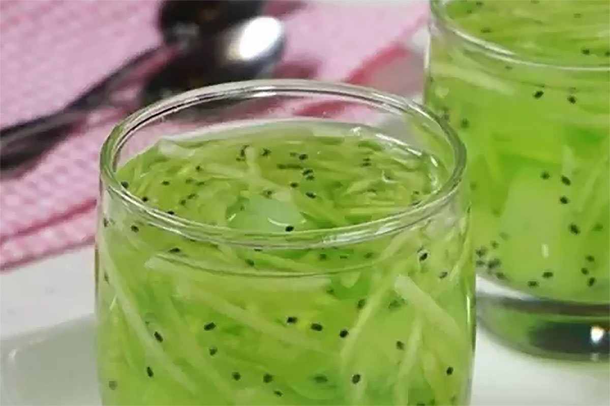 Cuaca Panas Bikin Gerah, Yuk Cobain Resep Es Nata De Coco Jeruk Nipis dan Sirop Melon yang Menyegarkan