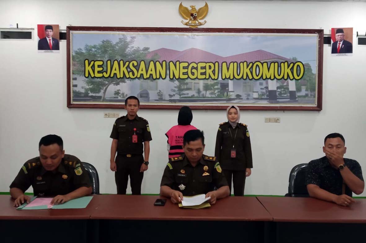 Diperiksa Dua Belas Jam, Bendahara Desa di Mukomuko Ditahan