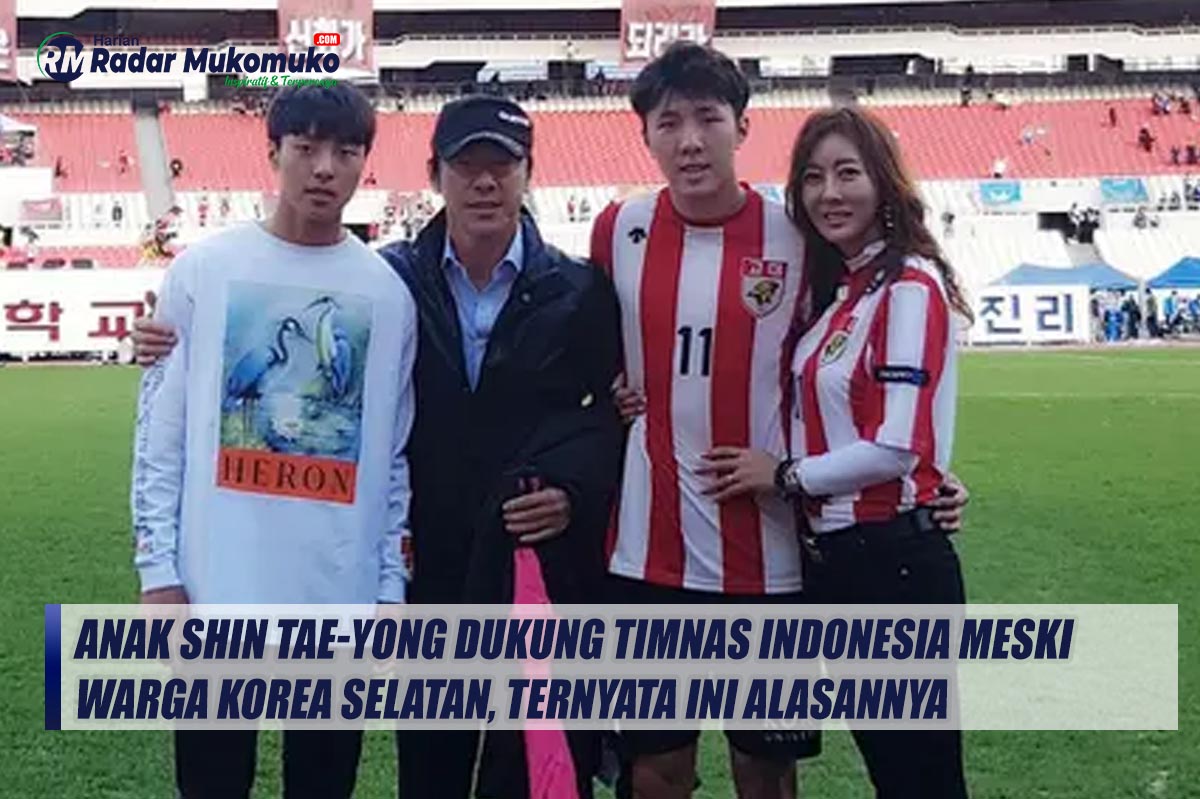 Anak Shin Tae-yong Dukung Timnas Indonesia Meski Warga Korea Selatan, Ternyata Ini Alasannya