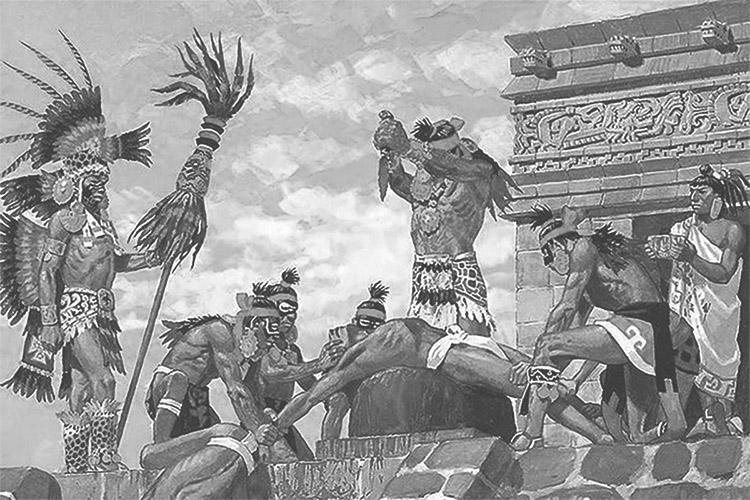 Ritual Suku Aztec, Tumbal Manusia Yang Dikenal Sadis