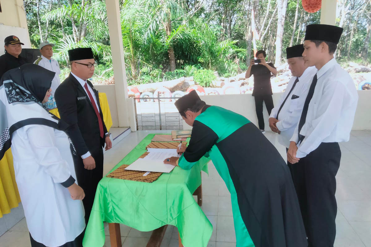 Resmi Dilantik, Dua BPD PAW Desa Gading Jaya Langsung Bekerja, Siapa Saja Mereka?