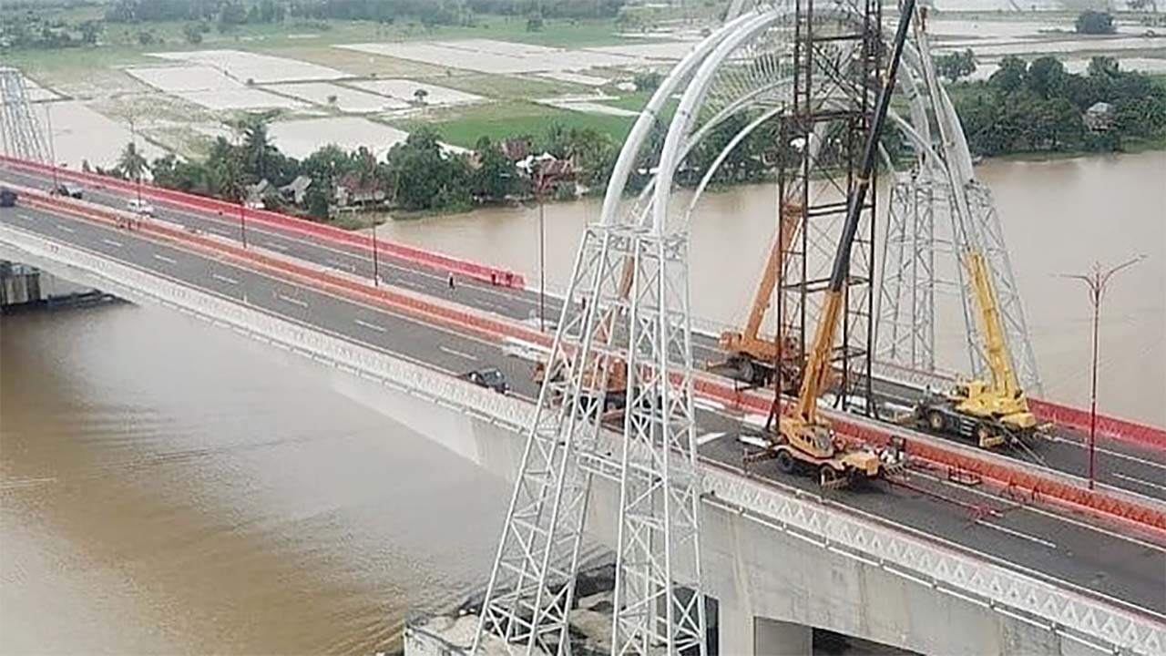 Kemajuan Proyek Tol Terpanjang di Indonesia: Jembatan Musi 5 Sebagai Solusi Kemacetan dan Ekonomi