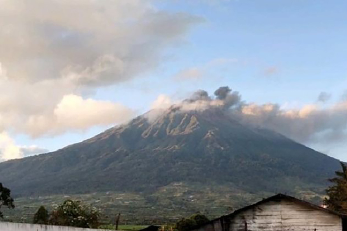 Info Update, Erupsi Gunung Kerinci, Ini Dampaknya ke Mukomuko, Bengkulu