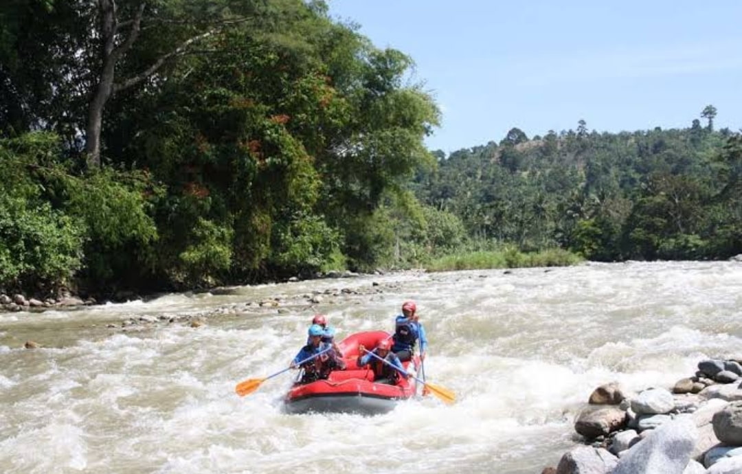 Wisata Ekstrem Sungai Alas Aceh Tenggara, Wahana Uji Nyali Arus Deras dari Gunung Turun Ke Kota