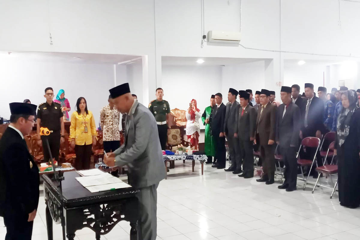 Bupati Mukomuko Mutasi Pejabat Eselon II, III dan IV, Ini Daftar Lengkapnya