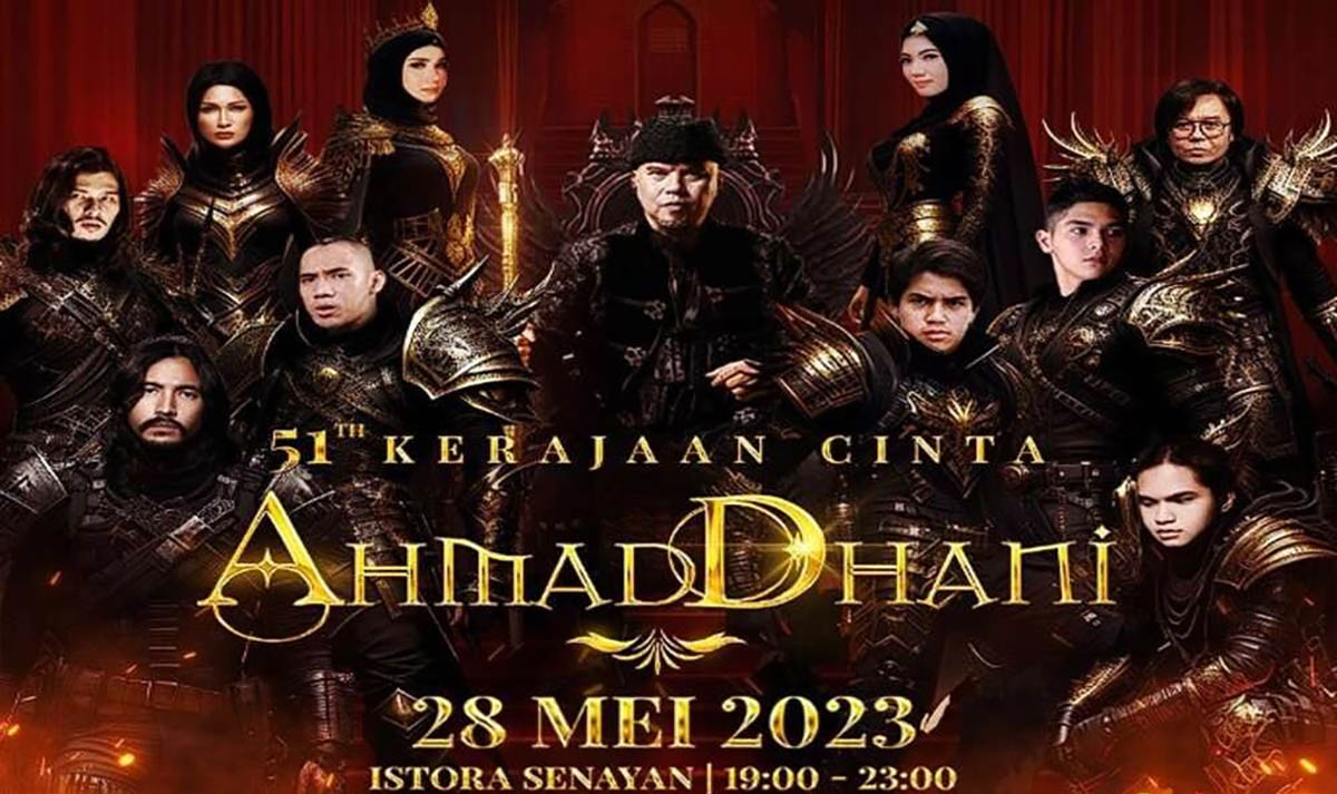 Konser “Konser 51 Tahun Kerajaan Cinta Ahmad Dhani” Dihadiri Sederet Tokoh