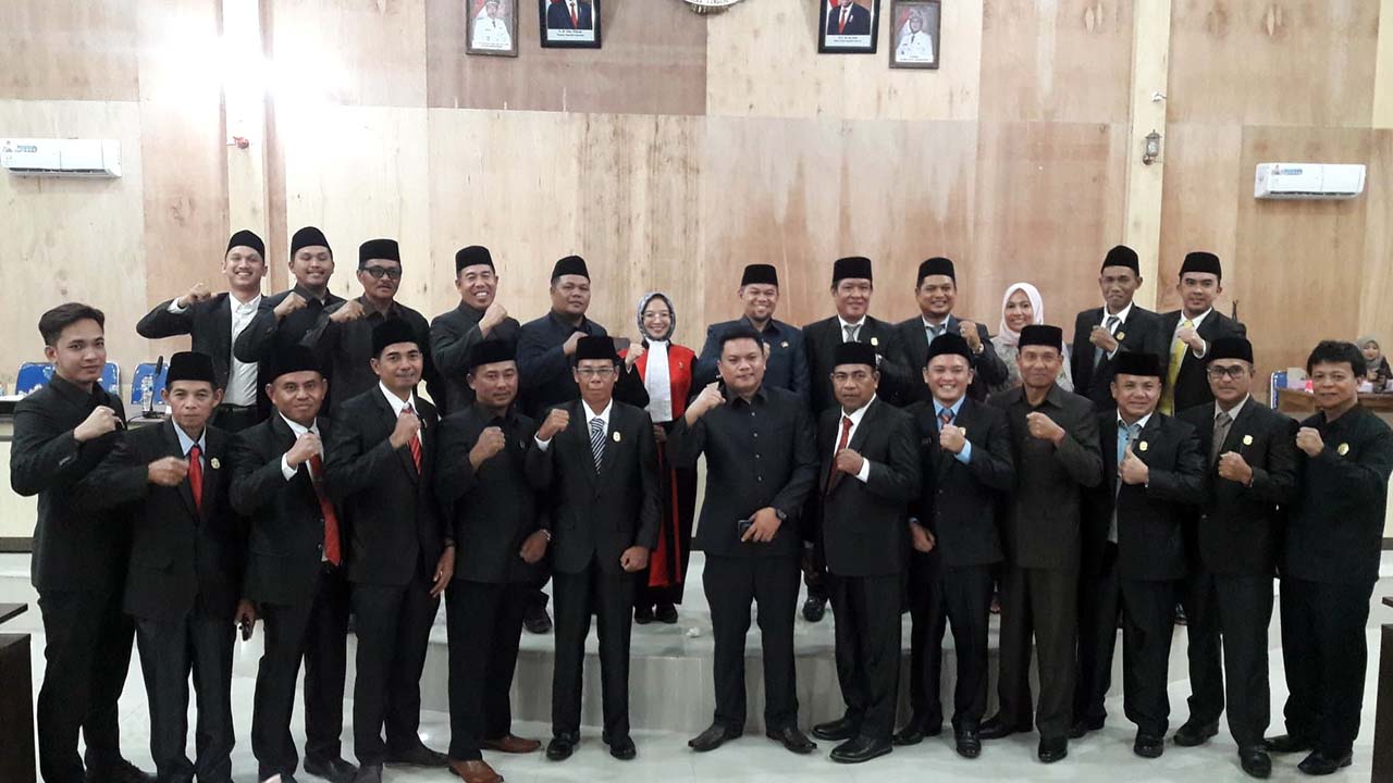 Ini Nama-Nama Ketua Komisi, Bapem dan BK DPRD Mukomuko