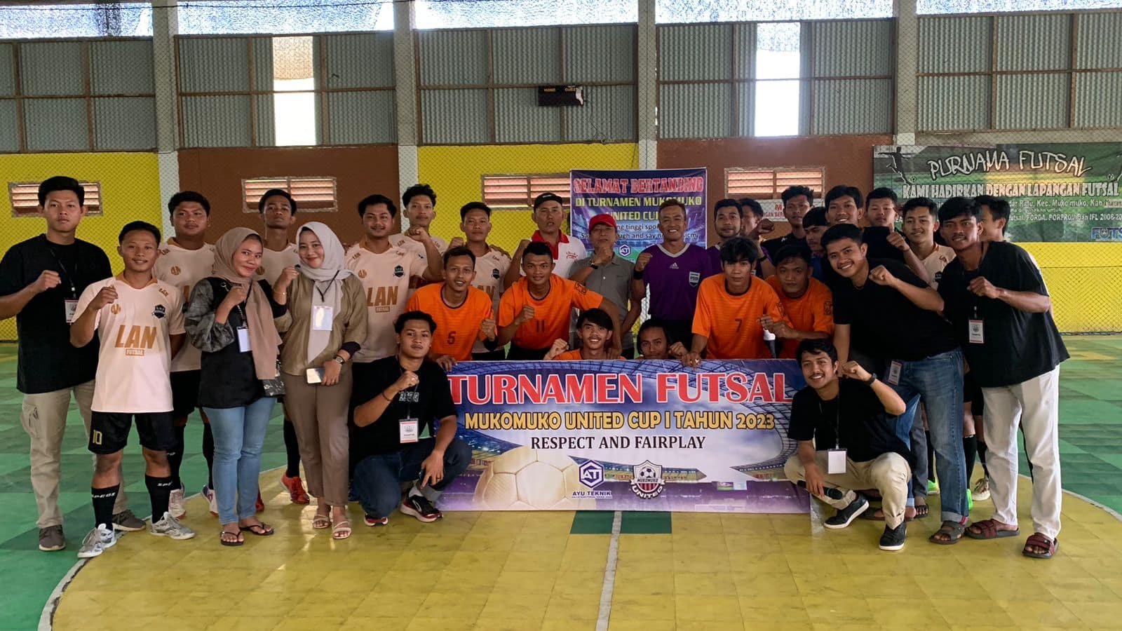 BD 1 N Apresiasi Pelaksanaan Turnamen Futsal Mukomuko United Cup I 