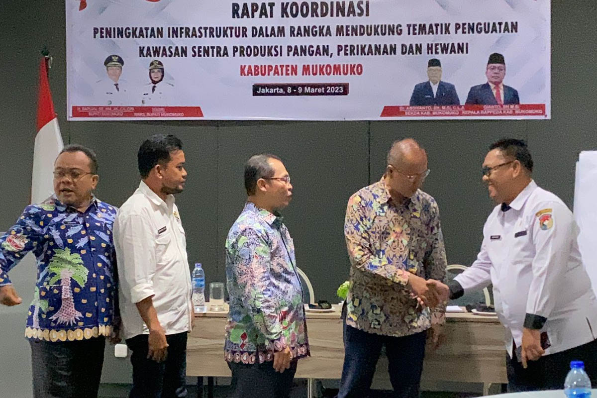 Rp19 Miliar untuk Pembangunan Food Estate di Mukomuko, Bupati Sapuan: Untuk Kesejahteraan Petani