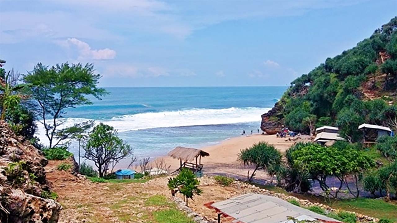 Keindahan Alam Pantai Seruni di Yogyakarta yang Bikin Takjub Mata