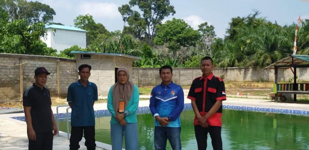Pembangunan Wahana Kolam Renang Desa Lubuk Pinang Selesai