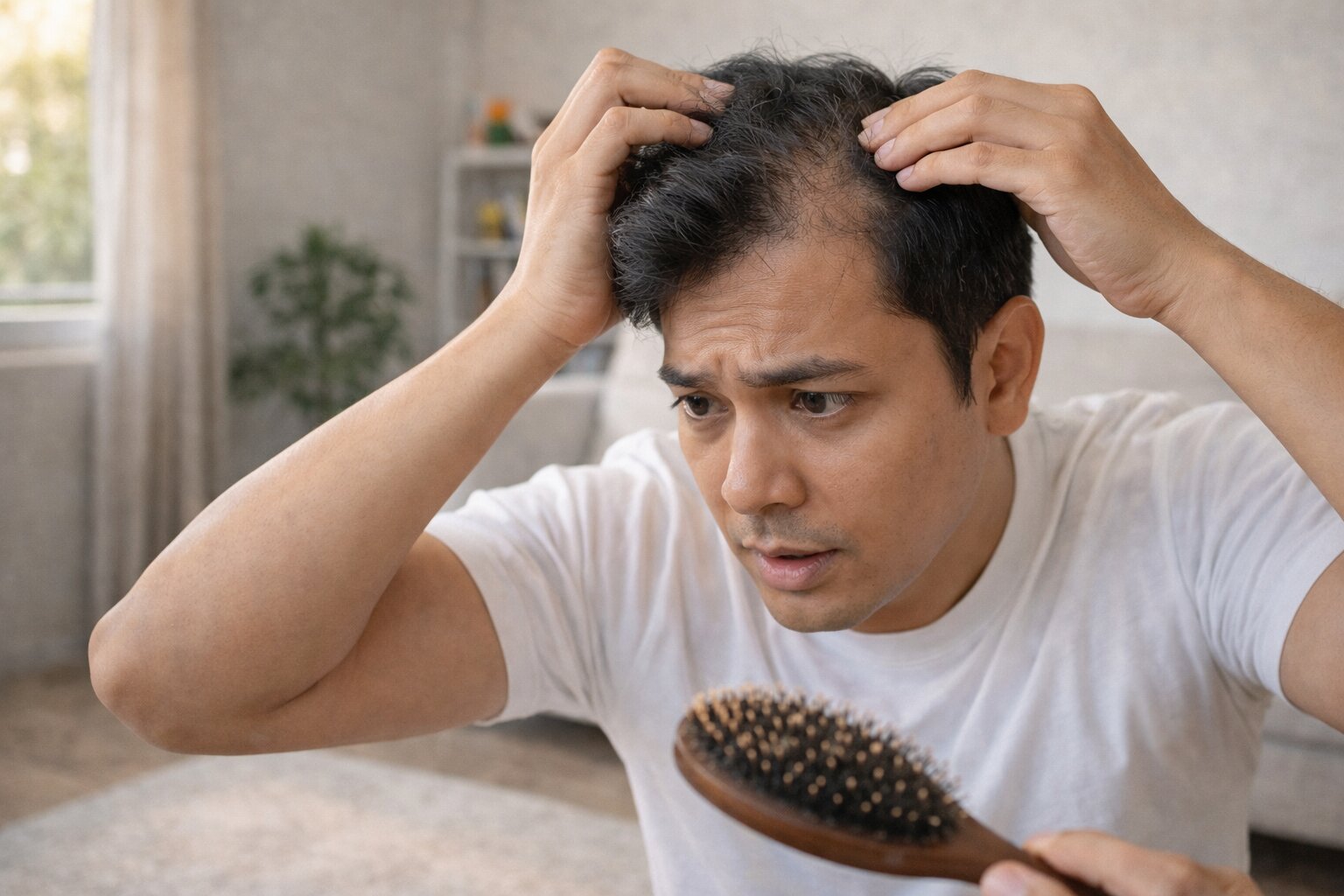 Penyebab Rambut Rontok pada Pria, dari Genetik hingga Gaya Hidup