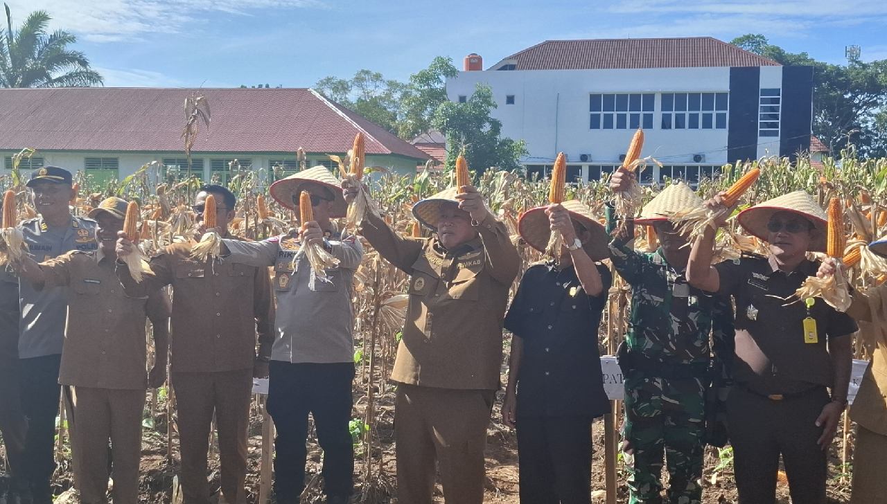 Pemkab Mukomuko Komitmen Dukung Program Inisiasi Polri 1 Desa 1 Hektare Jagung