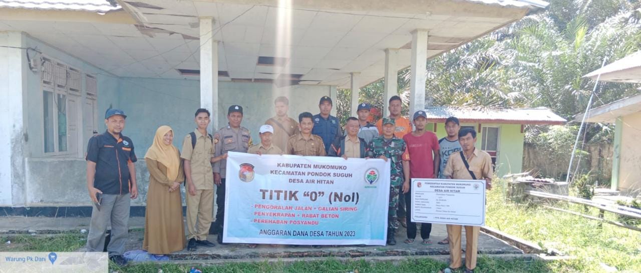 Ini Dia Empat Desa di Pondok Suguh yang Mulai Merealisasikan Kegiatan Fisik, Apakah Desamu Termasuk?