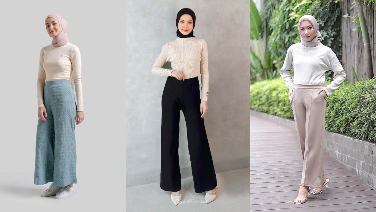 3 Jenis Atasan yang Cocok Dengan Celana Kulot, Bikin Gaya Makin Stylish dan Casual