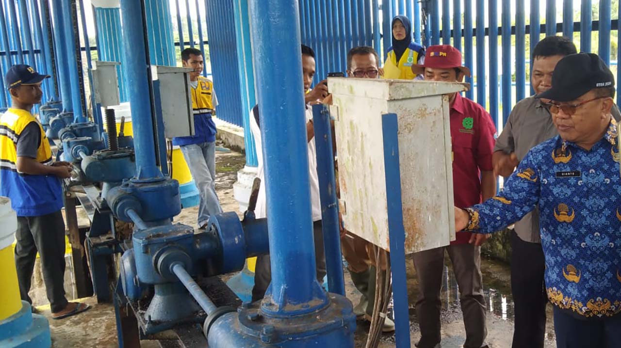 Pintu Air Dibuka, Petani Sudah Bisa Manfaatkan Sumber Air Irigasi Manjuto Sayap Kanan  