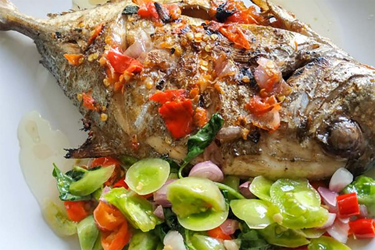Dijamin Bisa Bikin Nambah Nasi, Ikan Bakar Teflon Sambal Dabu-dabu yang Sedap Mantap