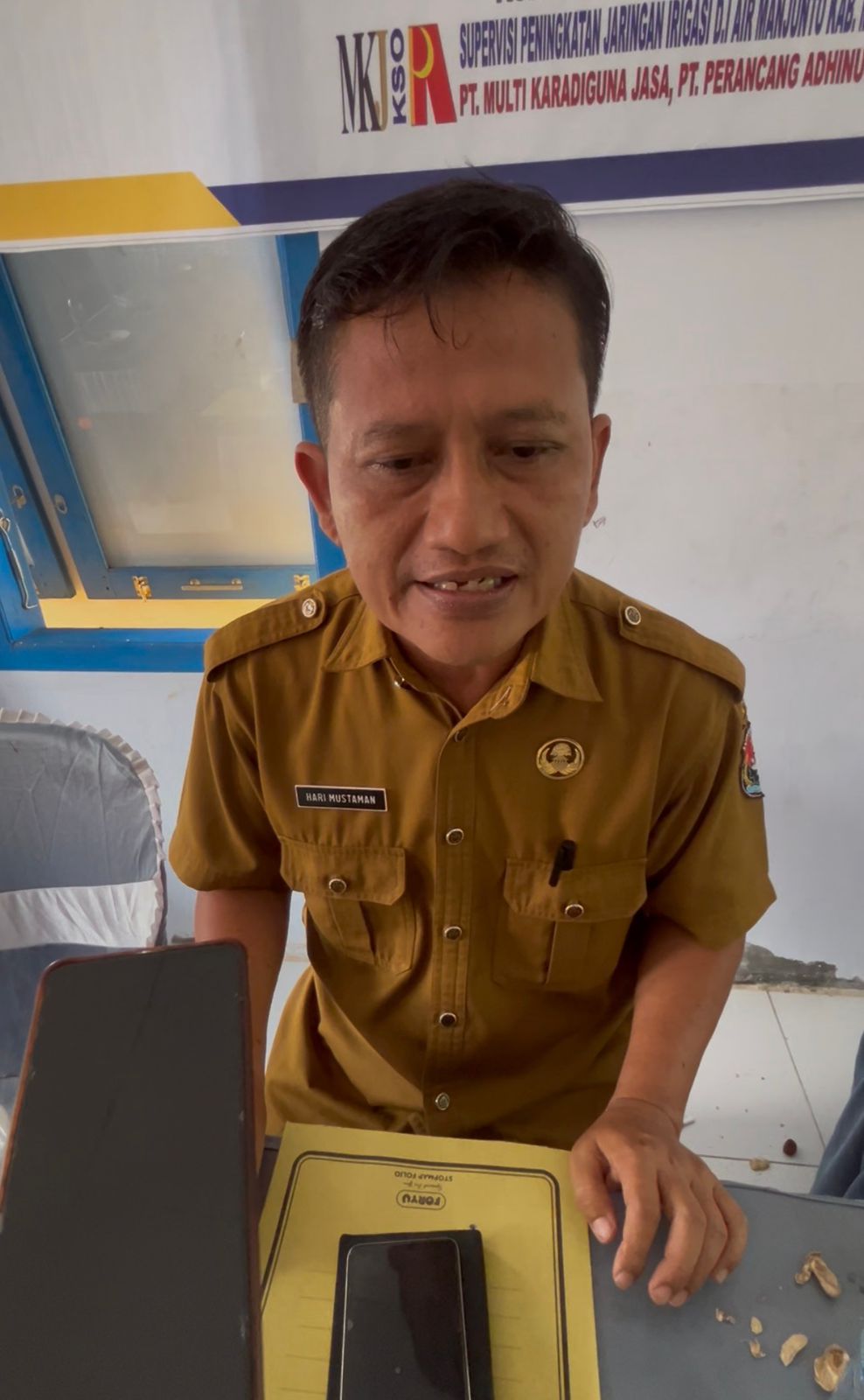 Distan Bakal Usulkan Jadwal Pengeringan Irigasi DI Manjuto Dua Tahun Sekali