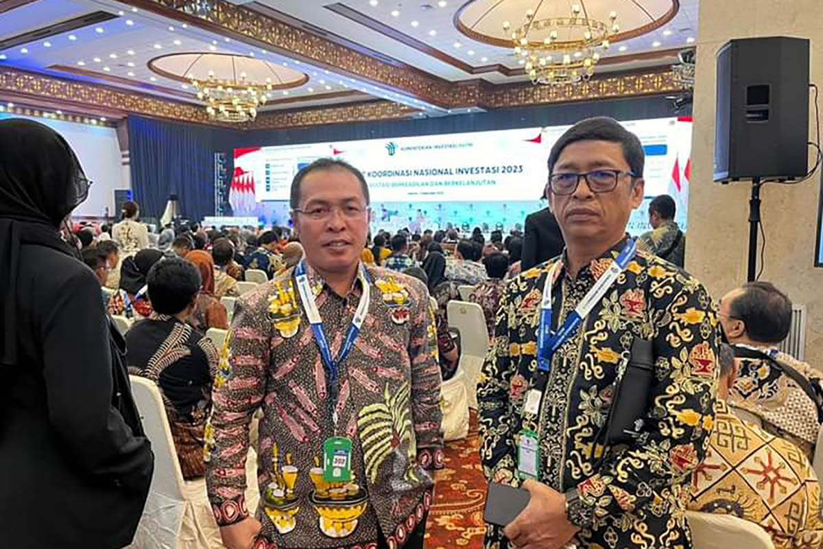 Bupati Mukomuko Hadiri Rakornas Investasi 2023