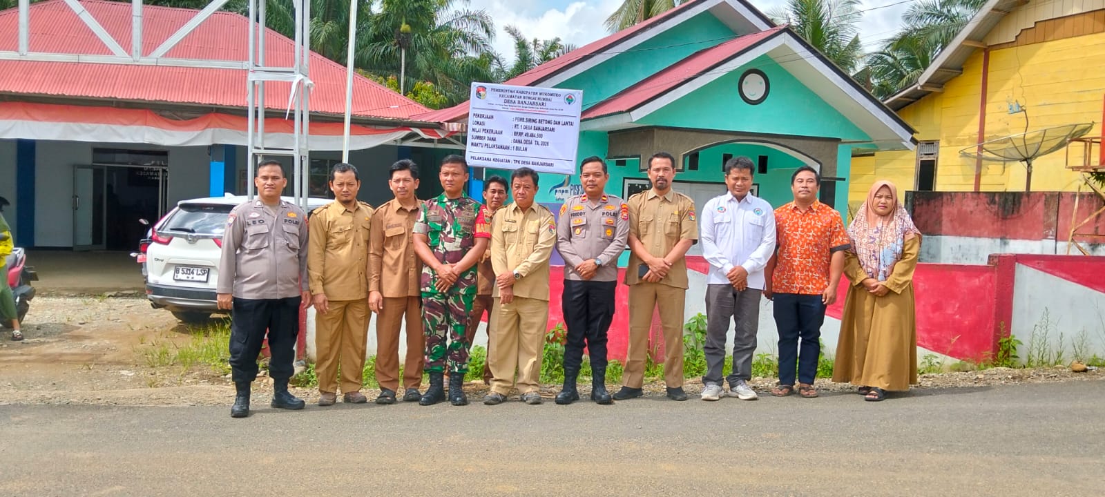 Pemdes Banjarsari Optimis Kegiatan Bangunan Fisik Selesai Tepat Waktu