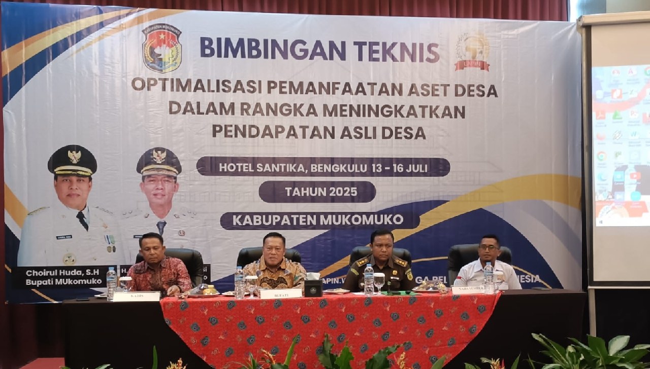 Soal Bimtek Kades di Hotel Santika Kota Bengkulu, Ada Surat Sakti Kadis PMD Mukomuko