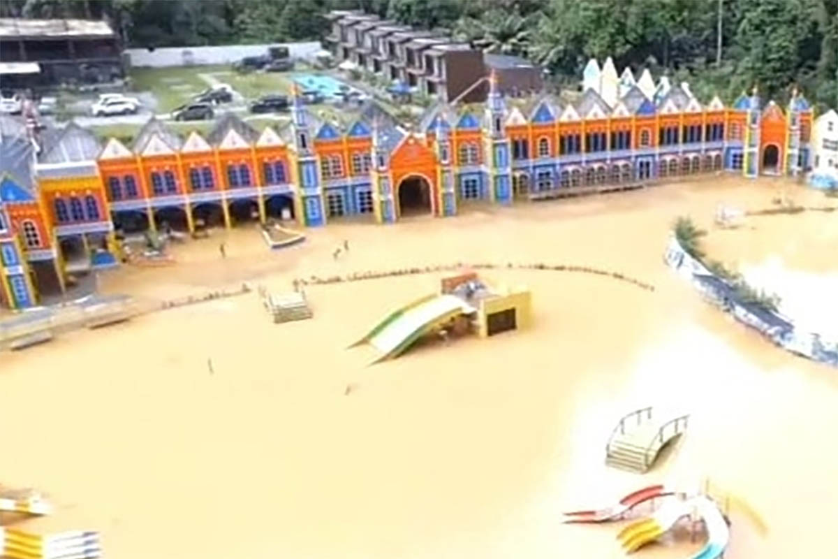 Banjir di Lembah Harau Mulai Surut, BPBD Dirikan Pos Siaga Demi Lindungi Wisatawan