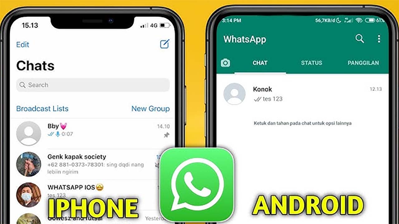 Begini Cara Menggunakan WhatsApp di HP dengan Nomor yang Sama untuk Andorid dan iPhone