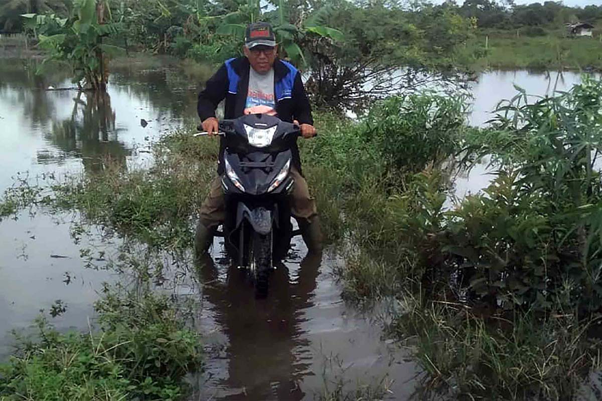 Petani Teramang Jaya Masih Menunggu Kehadiran Pemerintah Atasi Banjir