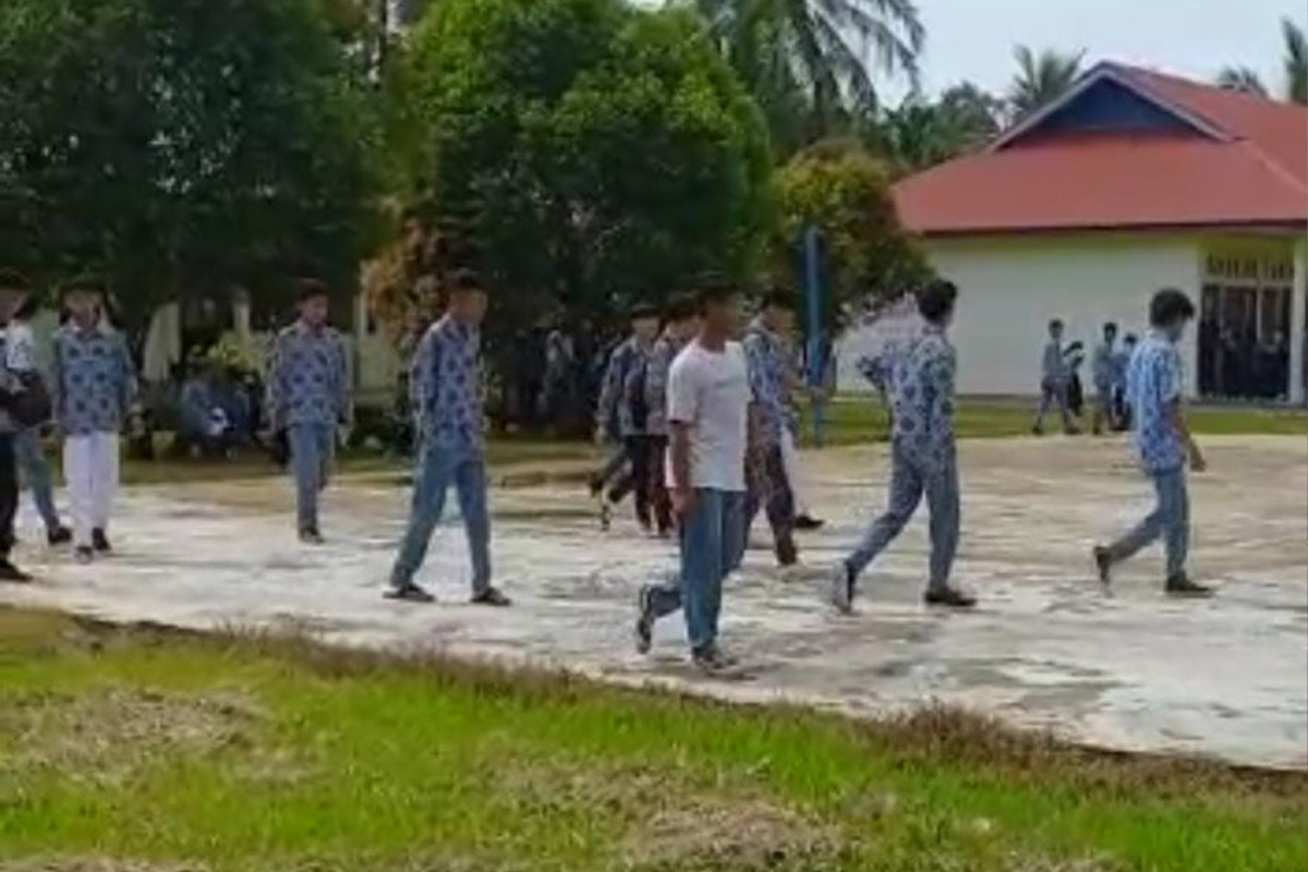 Tawuran Pelajar SMAN 13 Mukomuko Karena Hal Sepele, Begini Ceritanya