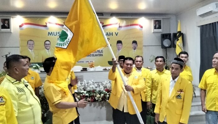Kader Golkar Mukomuko Kompak Minta Choirul Huda Lanjutkan Memimpin
