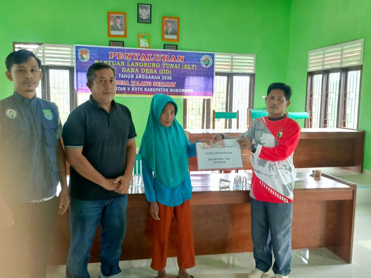 Lima KPM di Talang Sepakat Kembali Terima BLT-DD