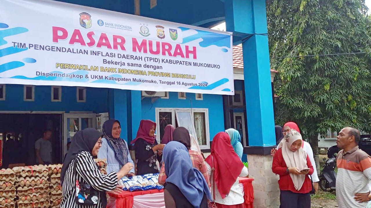 TPID Mukomuko Sediakan 1000 Kupon Sembako Murah, Operasi Pasar Dimulai Pekdan Depan 