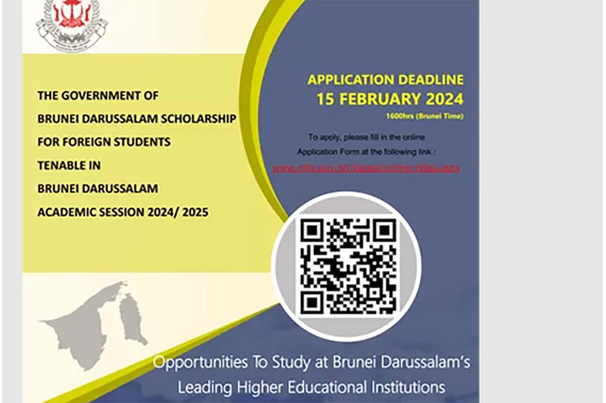 Tanpa Syarat TOEFL, Inilah Persyaratan Beasiswa Brunei Darussalam Goverment Scholarship (BDGS) 2024