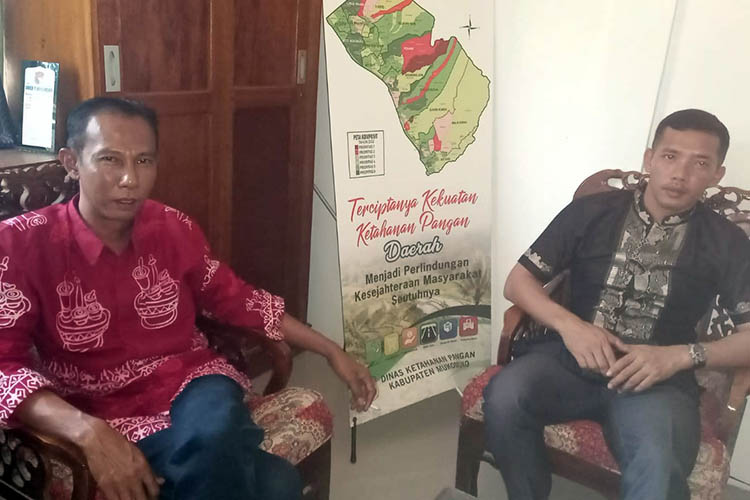 Sebelas Ton Beras Cadangan Pangan Pemkab Mukomuko Belum Terpakai 