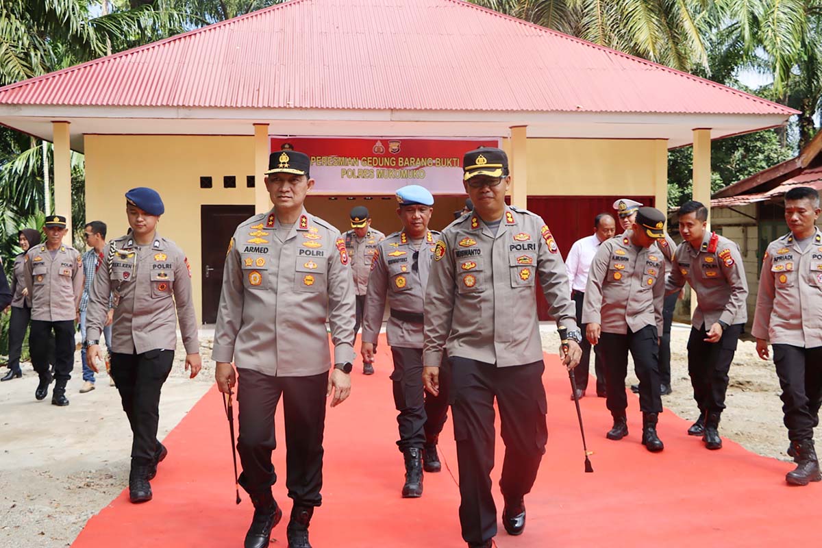 Kapolda Bengkulu Kunjungan Kerja ke Mukomuko