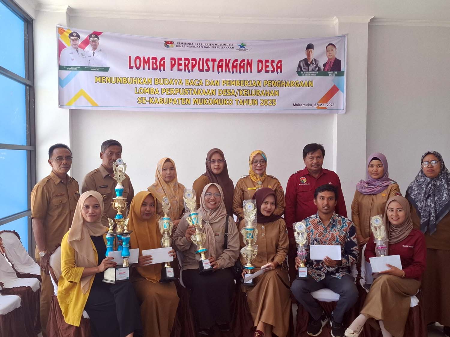 Lomba Perpustakaan Desa di Mukomuko Sukses, Ini Daftar Pemenang
